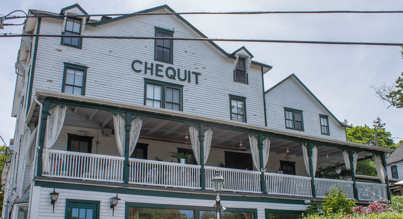 The Chequit is a luxury boutique hotel on Shelter Island. The 8,000-acre island is a three-hour drive from New York City and a five-minute ferry ride from the Hamptons. Fodor's Travel recently named it one of the 15 best hotels in the US.