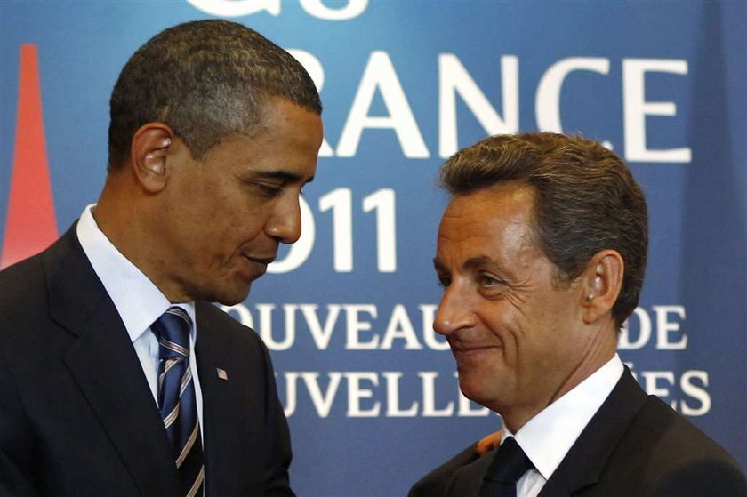 Sarkozy się zjarał na brąz