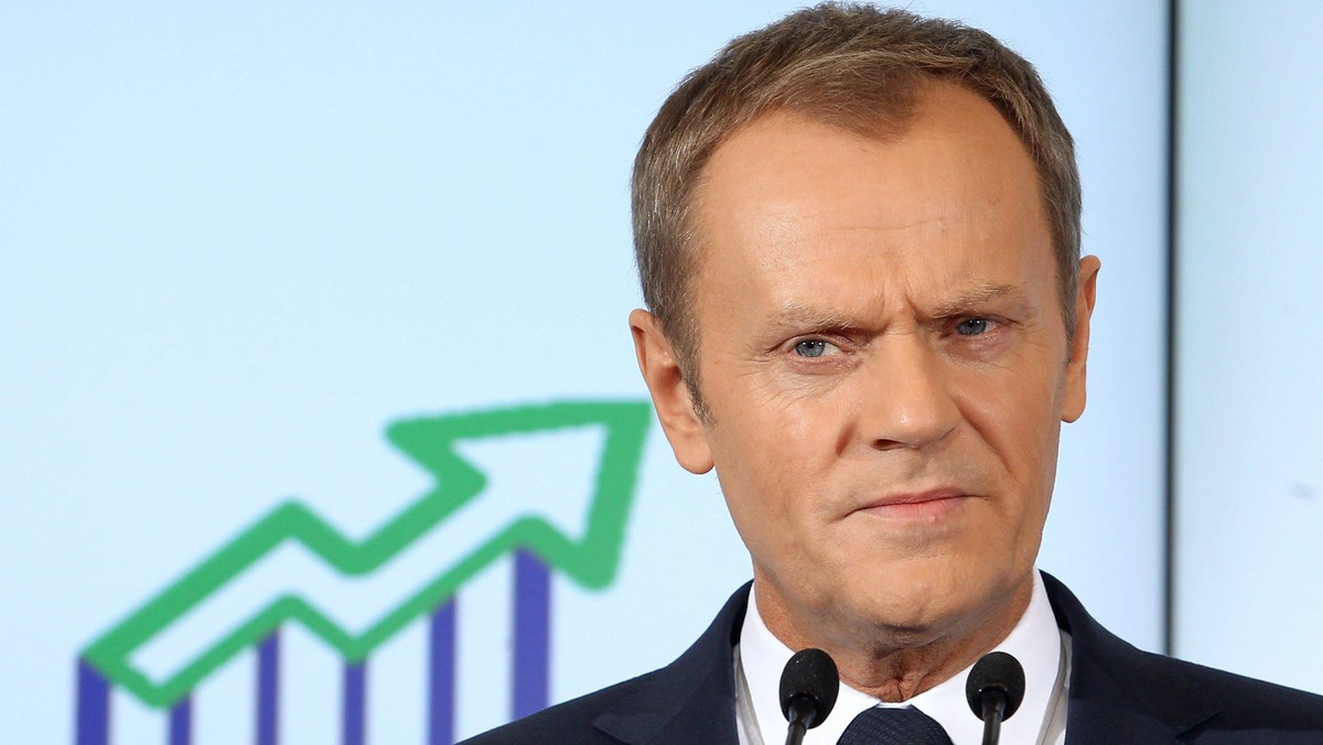 WARSZAWA PREMIER TUSK KONFERENCJA PRASOWA