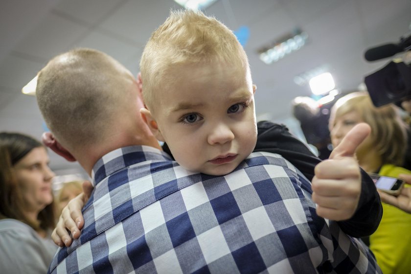 3-letni  Mikołaj w pożarze auta został dotkliwie poparzony. Dziś wraca do zdrowia!