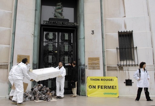 FRANCE-GREENPEACE-DEMO-FISHING