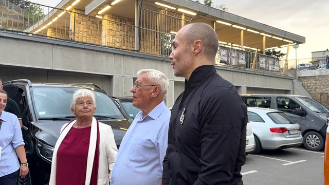 Milanče Radosavljević sa suprugom