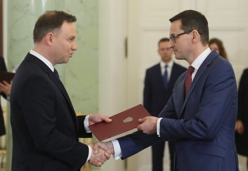 Andrzej Duda i Mateusz Morawiecki