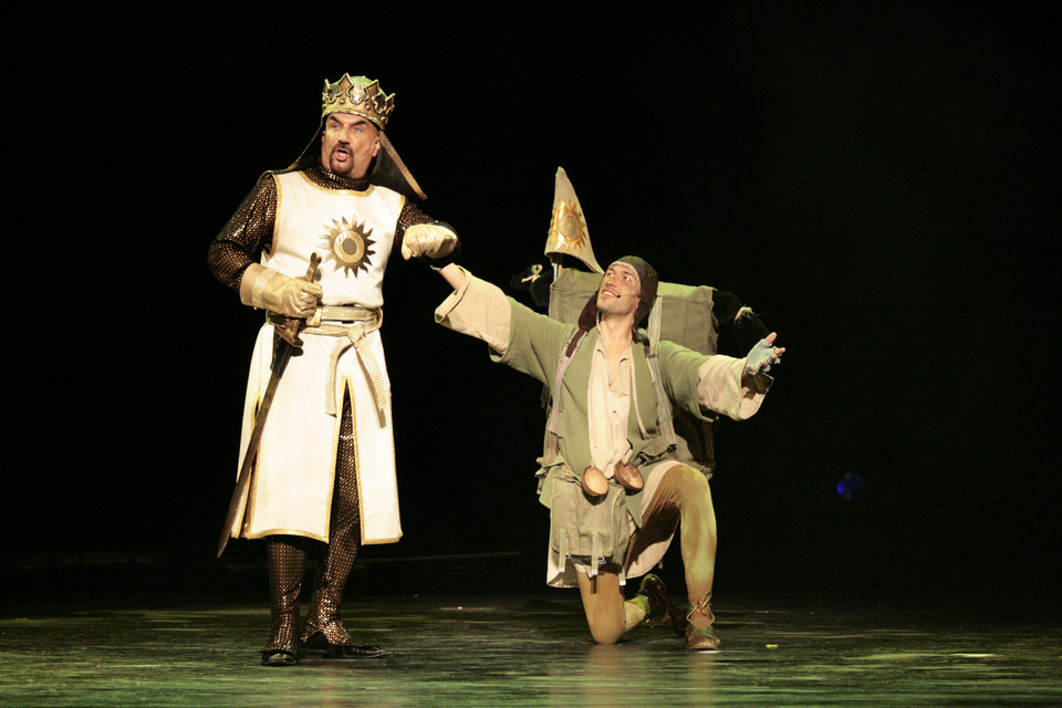 Spektakl "Spamalot" w Teatrze Muzycznym w Gdyni