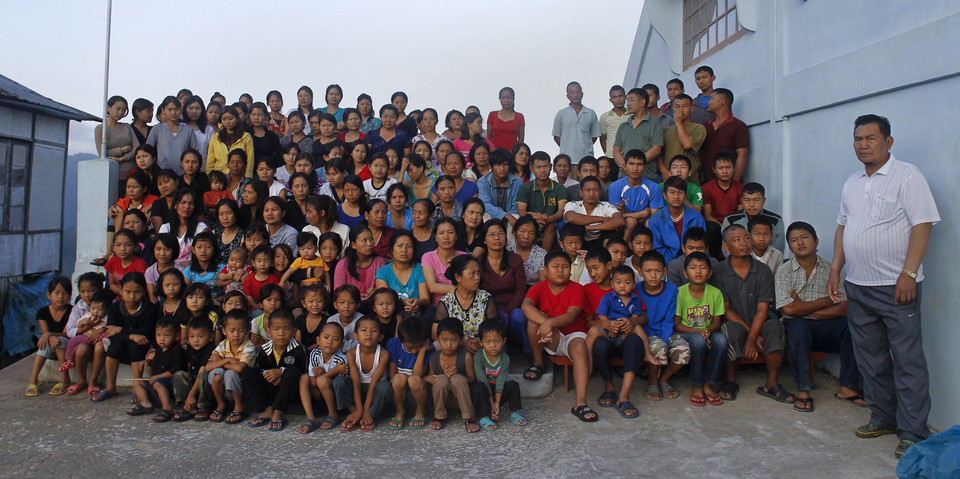 39 żon, 94 dzieci i 33 wnuków - największa rodzina na świecie, fot. Reuters