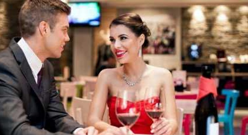 5 things commonly done by girls on a date.