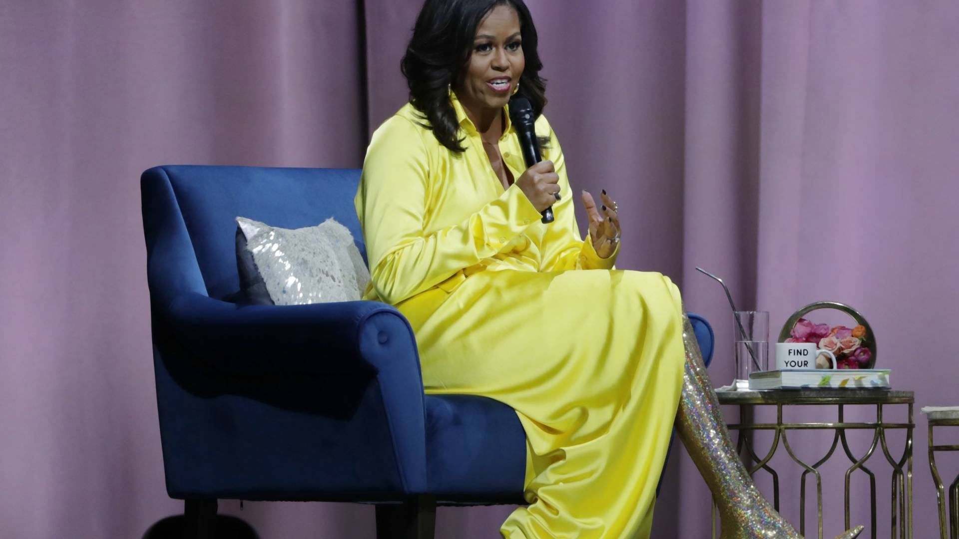 Michelle Obama w butach Balenciagi za 4 tys. dolarów. "Teraz mogę robić to, co chcę"