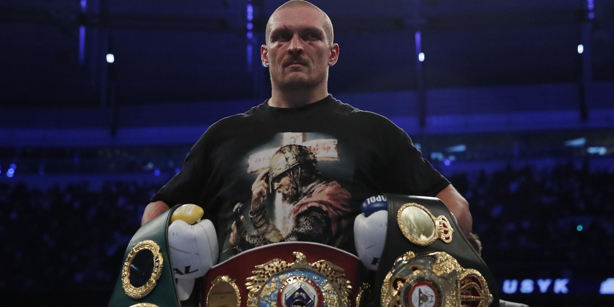 Ołeksandr Usyk został zatrzymany w Polsce.