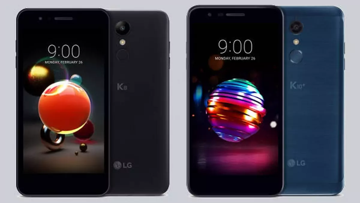 LG K8 (2018) i LG K10 (2018) zapowiedziane tuż przed MWC 2018