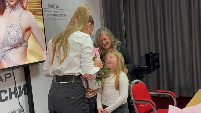 Tea Tairović pred koncert u Skoplju