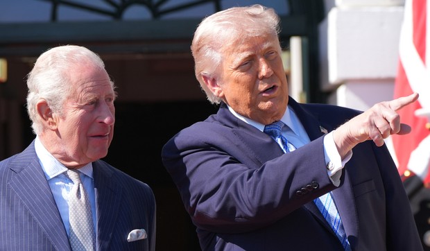 Kraj Čarls i Donald Tramp