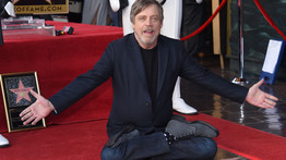 Csillagot kapott a Star Wars sztárja, színésztársai is vele ünnepeltek – fotók