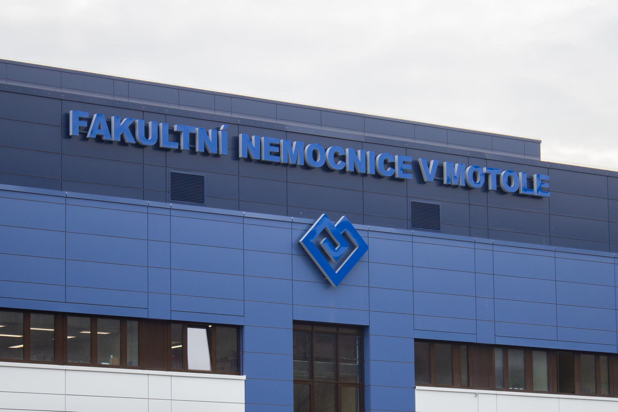 Na snímke Fakultná nemocnica v Motole.