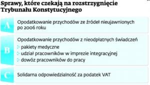 Sprawy, które czekają na rozstrzygnięcie Trybunału Konstytucyjnego