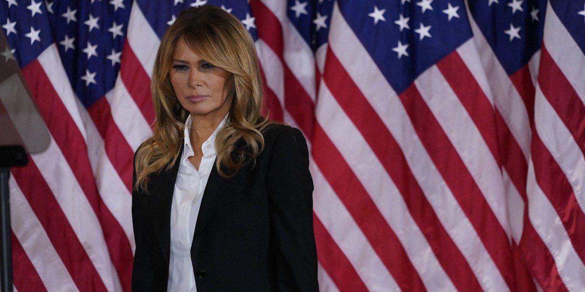 Melania Trump, żona kandydata na prezydenta USA, Donalda Trumpa.