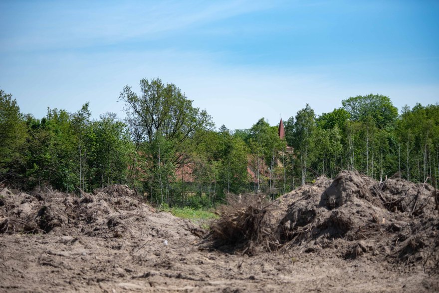 Teren pod kopalnię w Porszewicach