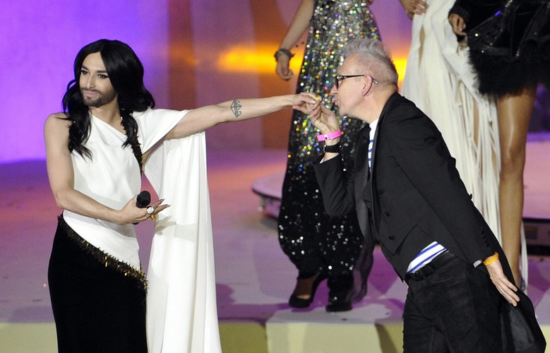 Conchita Wurst i Jean Paul Gaultier