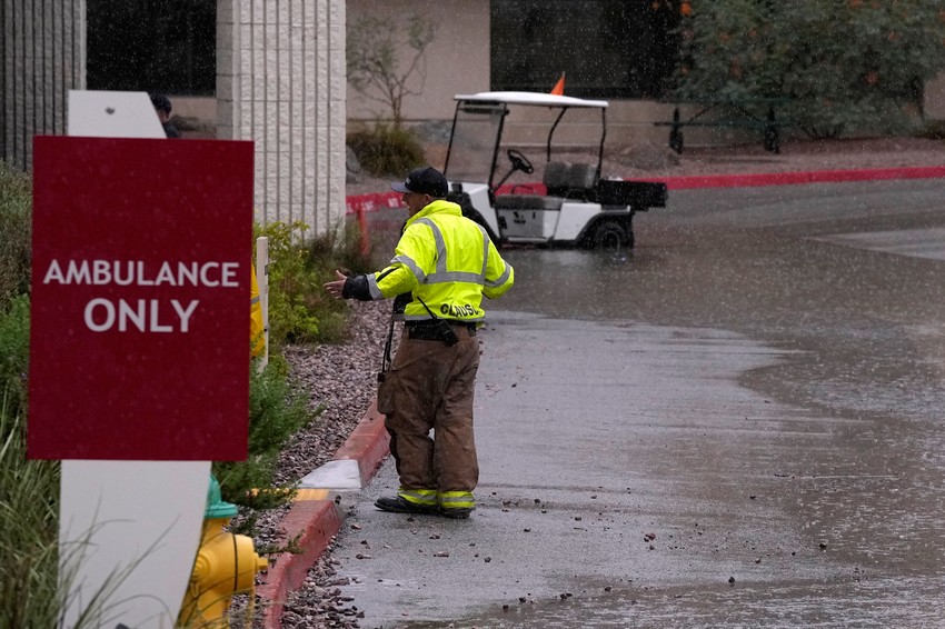 Tropska oluja Hilari u Kaliforniji - Palm Dezert