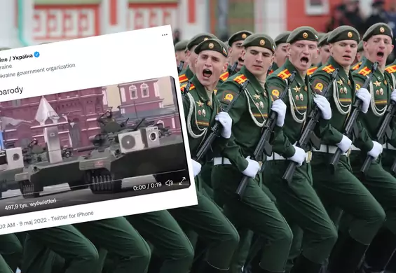 Ukraińcy kpią z Rosji. "Streścili" paradę z okazji Dnia Zwycięstwa [wideo]
