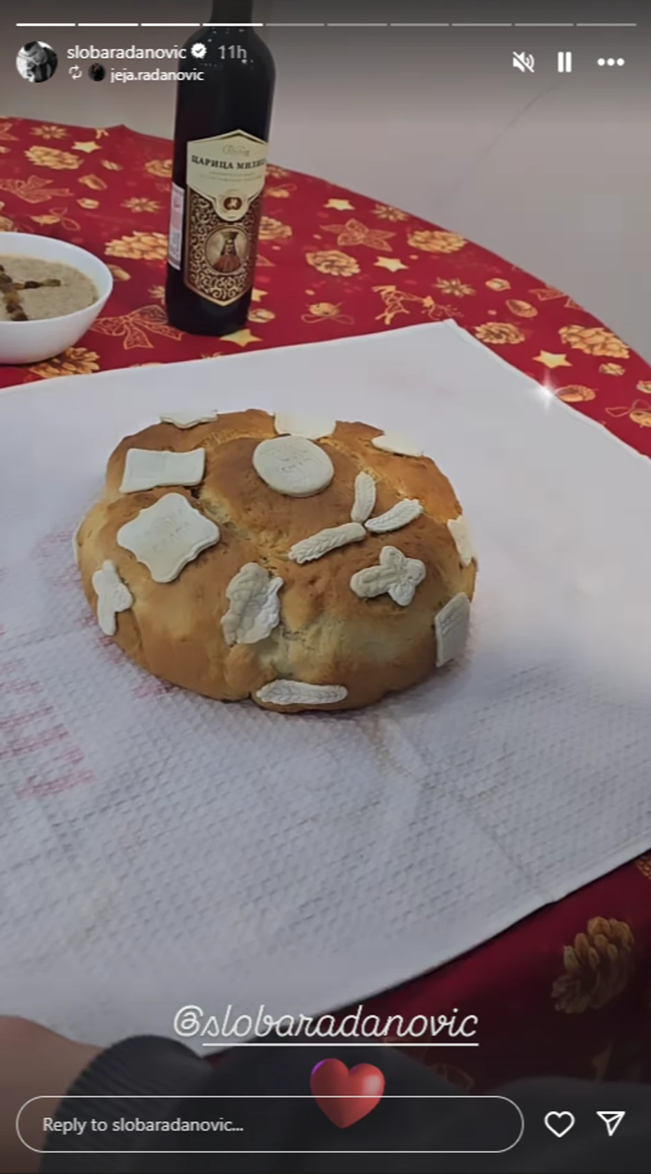 Sloba Radanović slavi Svetog Nikolu