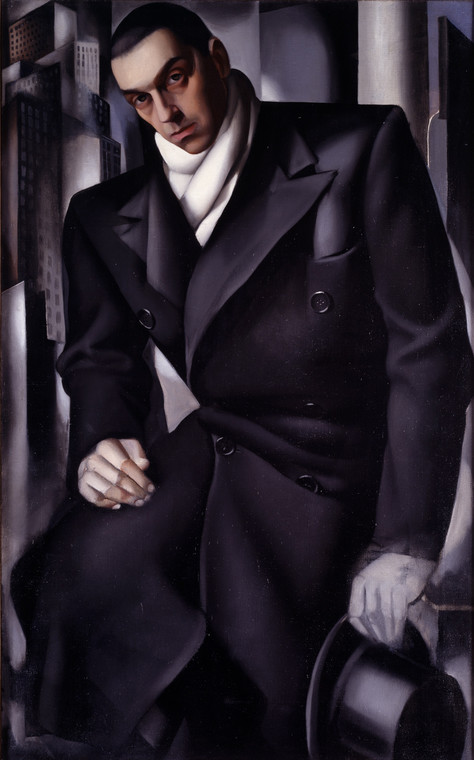 Tamara Łempicka, "Niedokończony mężczyzna (Portret Tadeusza Łempickiego)" (1928) 