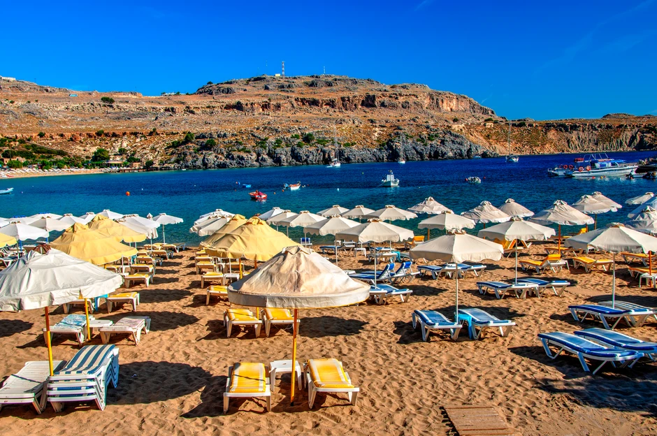 Lindos plaža na Rodosu
