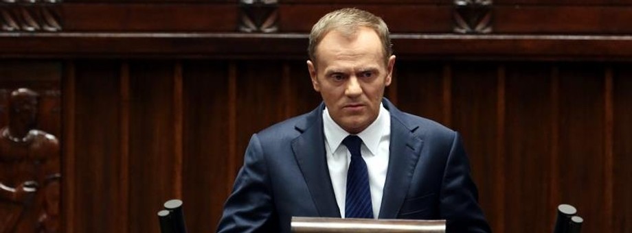 Tusk mo´wnica Sejm