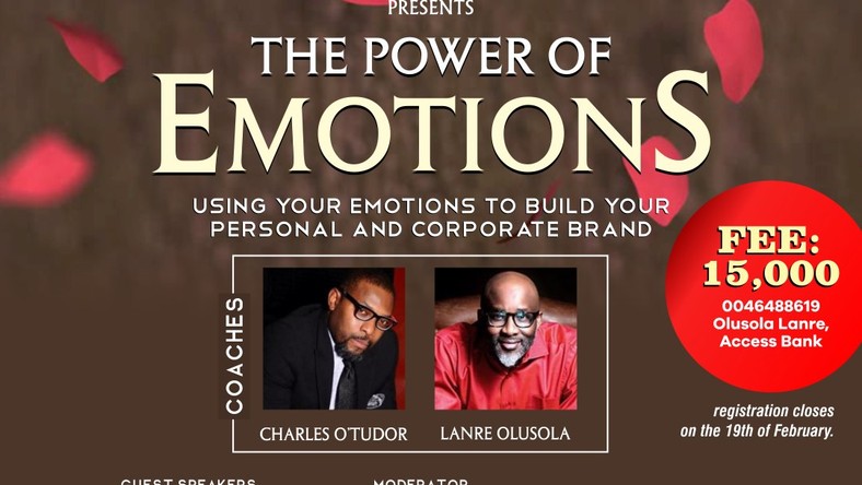 The Power Of Emotions Dakore Akande Charles O Tudor Lanre Olusola - the emotional brand master class