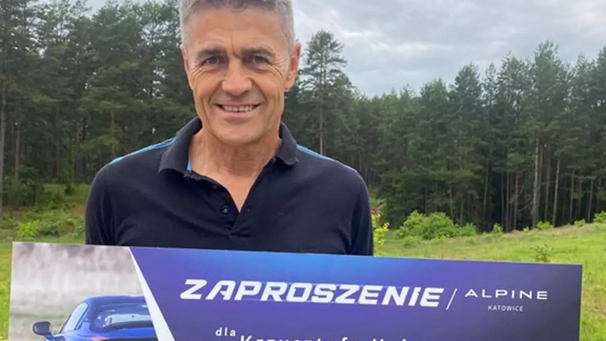 Krzysztof Hołowczyc wystartuje za kierownicą Alpine A110