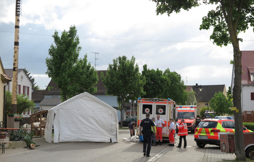 Śmierć na festynie majowym. Gałąź zmiażdżyła 29-latkę 