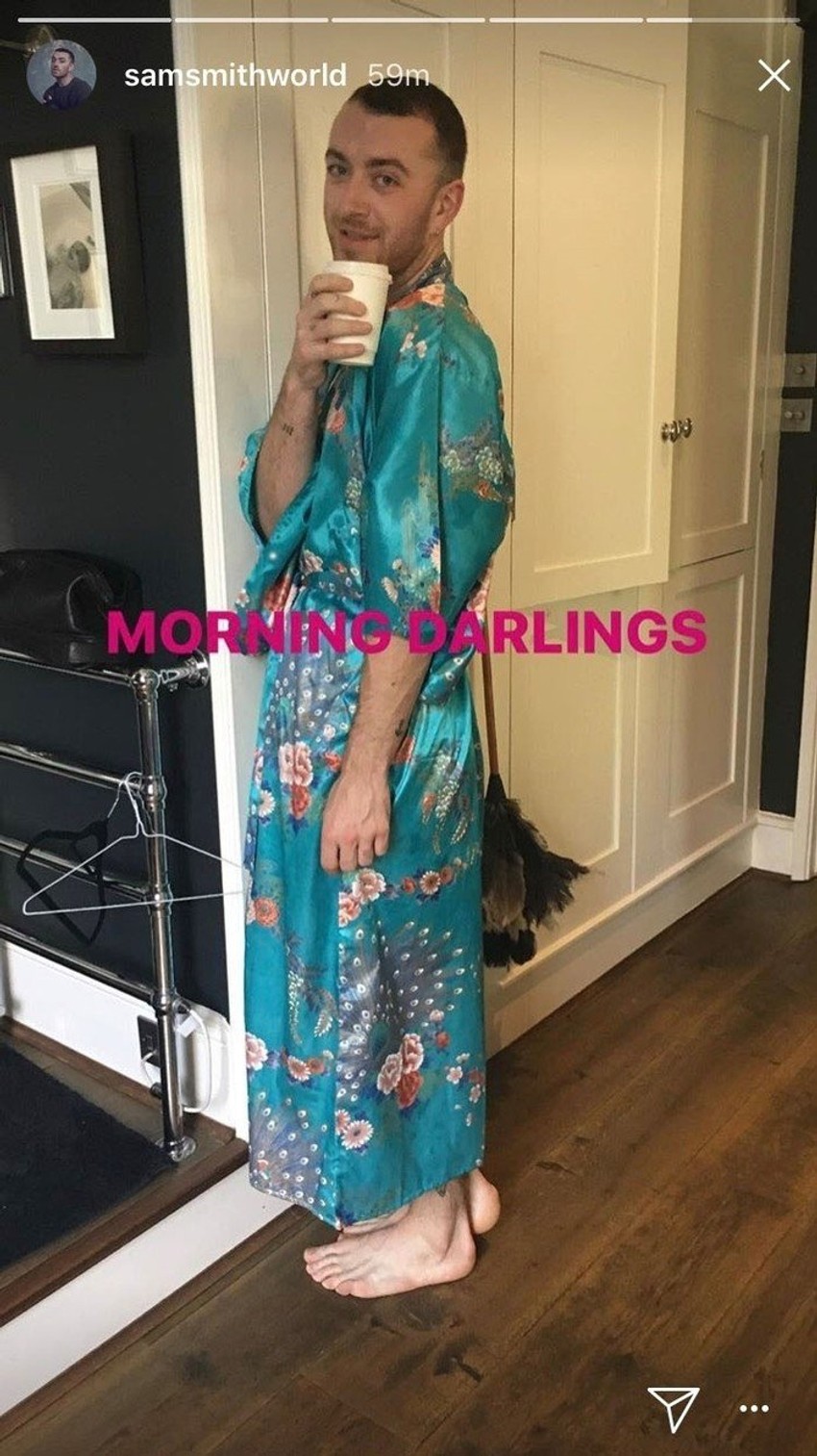 Sem u kućnoj haljini