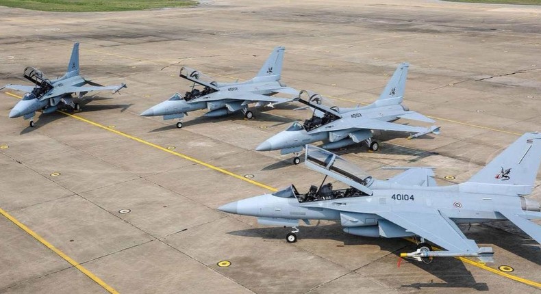 Top 10 African countries with the lowest fighter/interceptor aircraft fleet