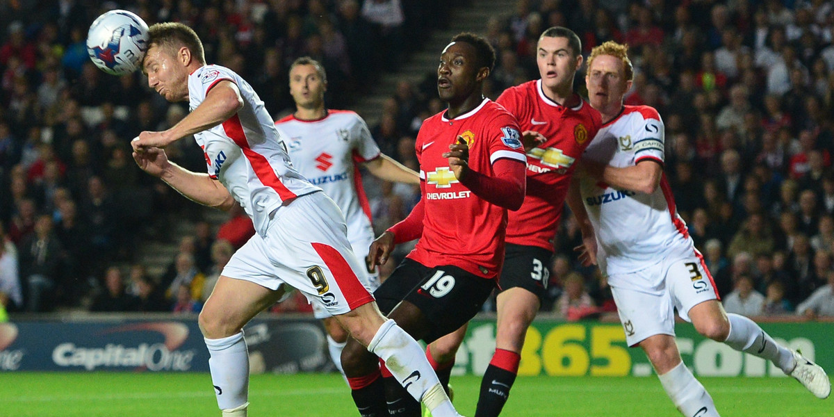 MK Dons, Manchester United