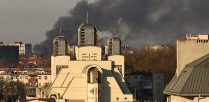 Pierwsze rakiety spadły na Lwów. Zniszczone warsztaty lotnicze 