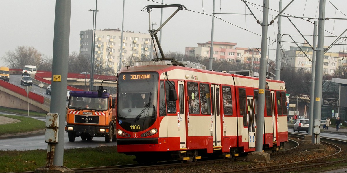 Tramwaj w Gdańsku