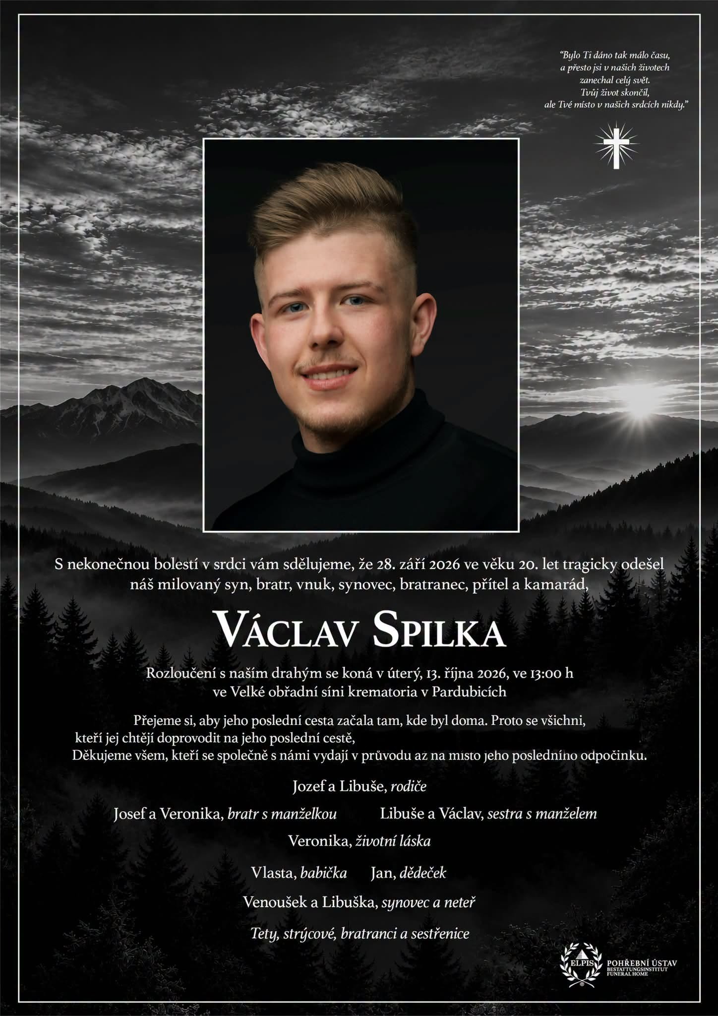 Václav Spilka zomrel tragicky. 