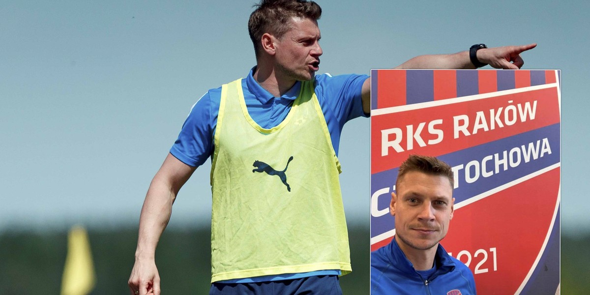 Łukasz Piszczek rozpoczął staż w Rakowie Częstochowa. 