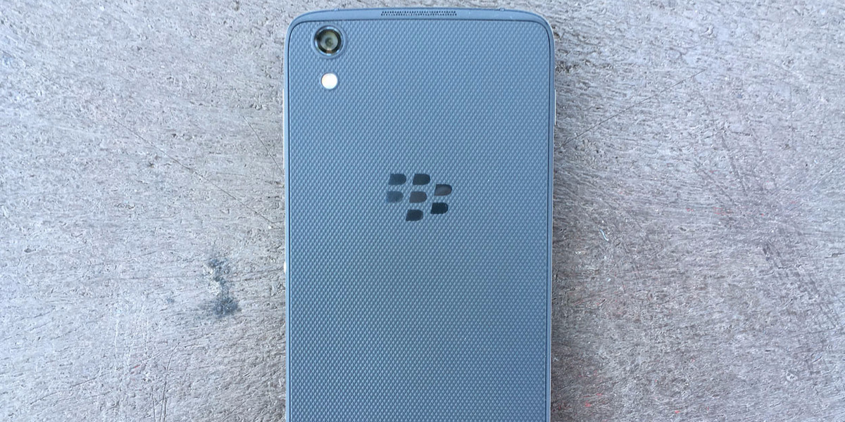 The BlackBerry DTEK50.