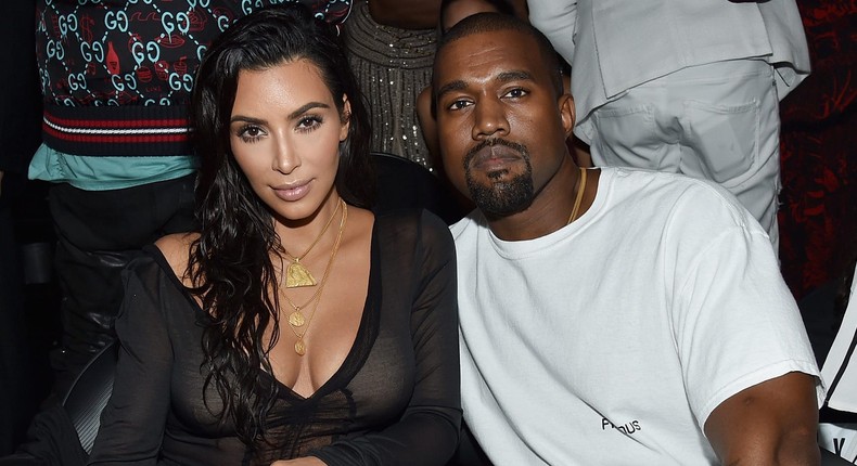 Kim Kardashian and Kanye West.John Shearer / Getty Images