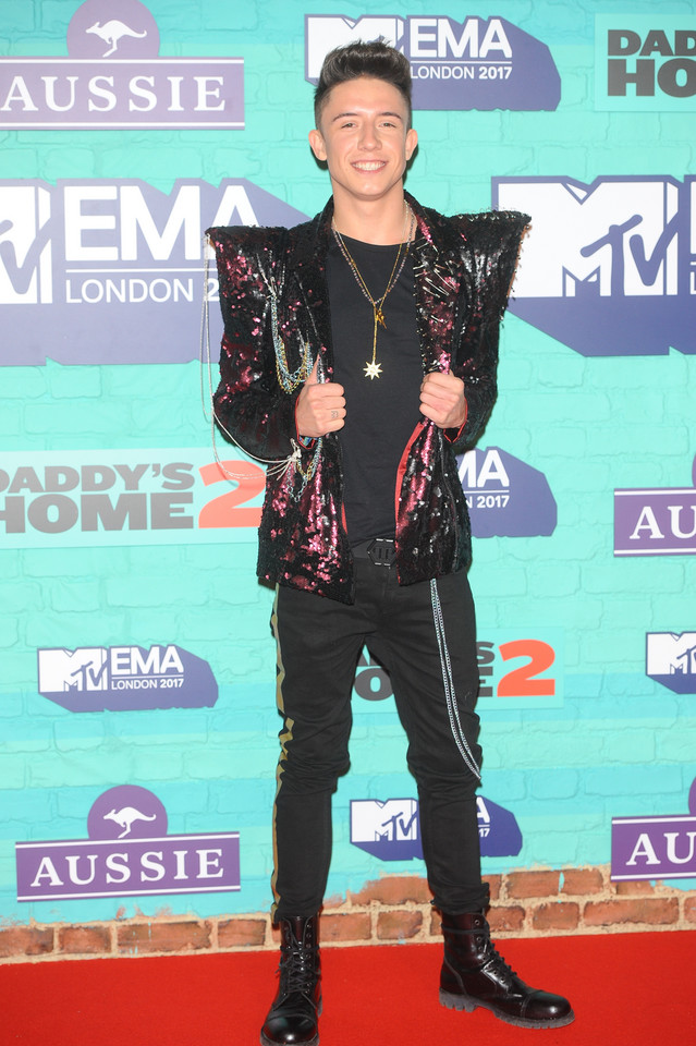 Dawid Kwiatkowski na MTV EMA w Londynie