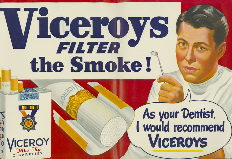 Papierosy "Viceroy", rok 1949
