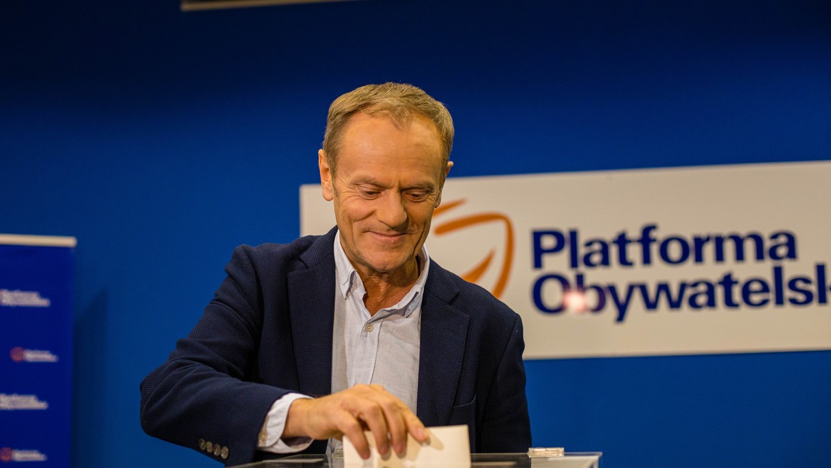 Donald Tusk: głosowałem na Borysa Budkę