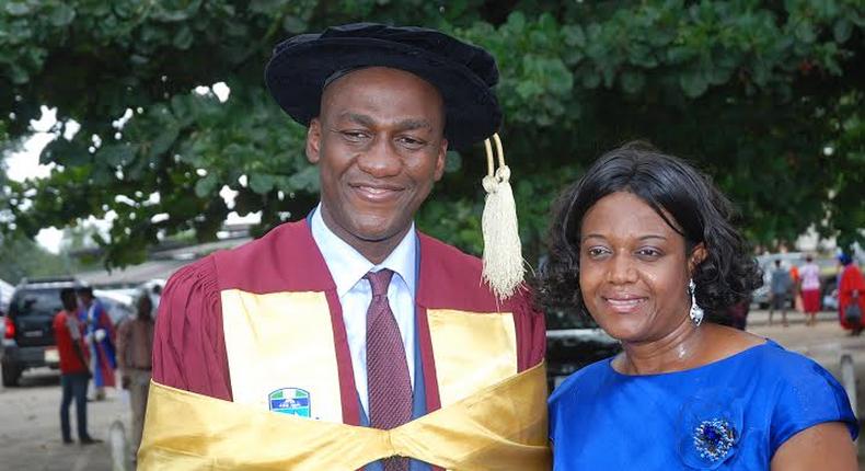 Dr Nnaeto Orazulike, Group Managing Director of Genesis Group, with his wife, Dr Ngozi Orazulike.