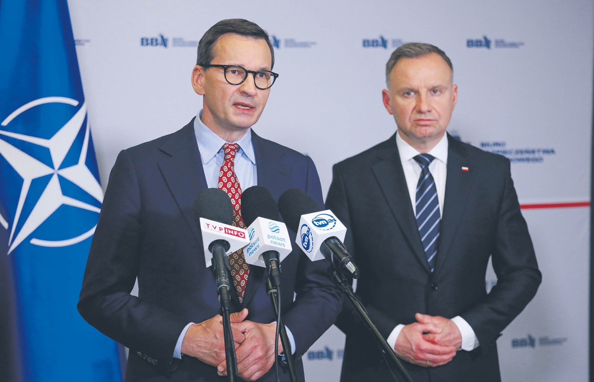 Premier Morawiecki i prezydent Duda zapewniali, że nasz kraj pozostaje bezpieczny