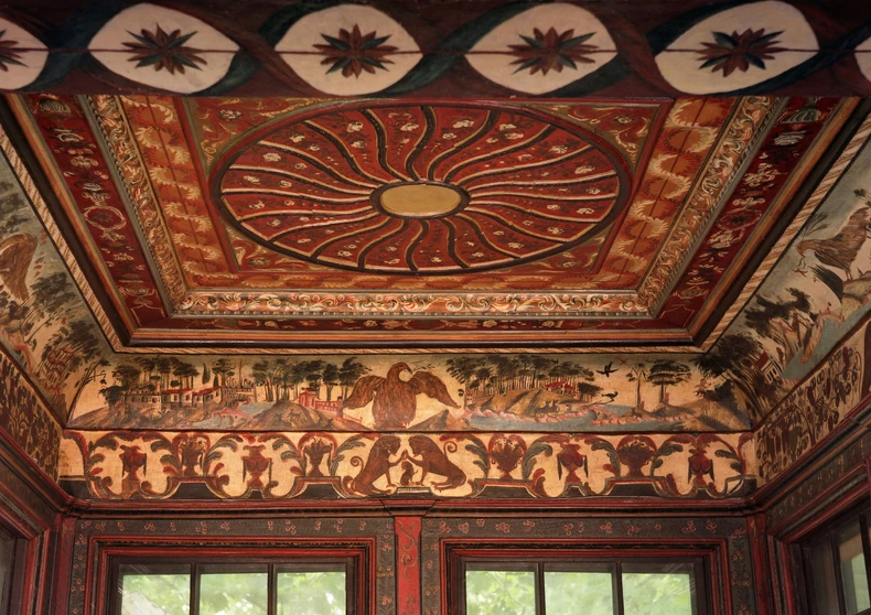 Konak kneza Miloša - tavanica