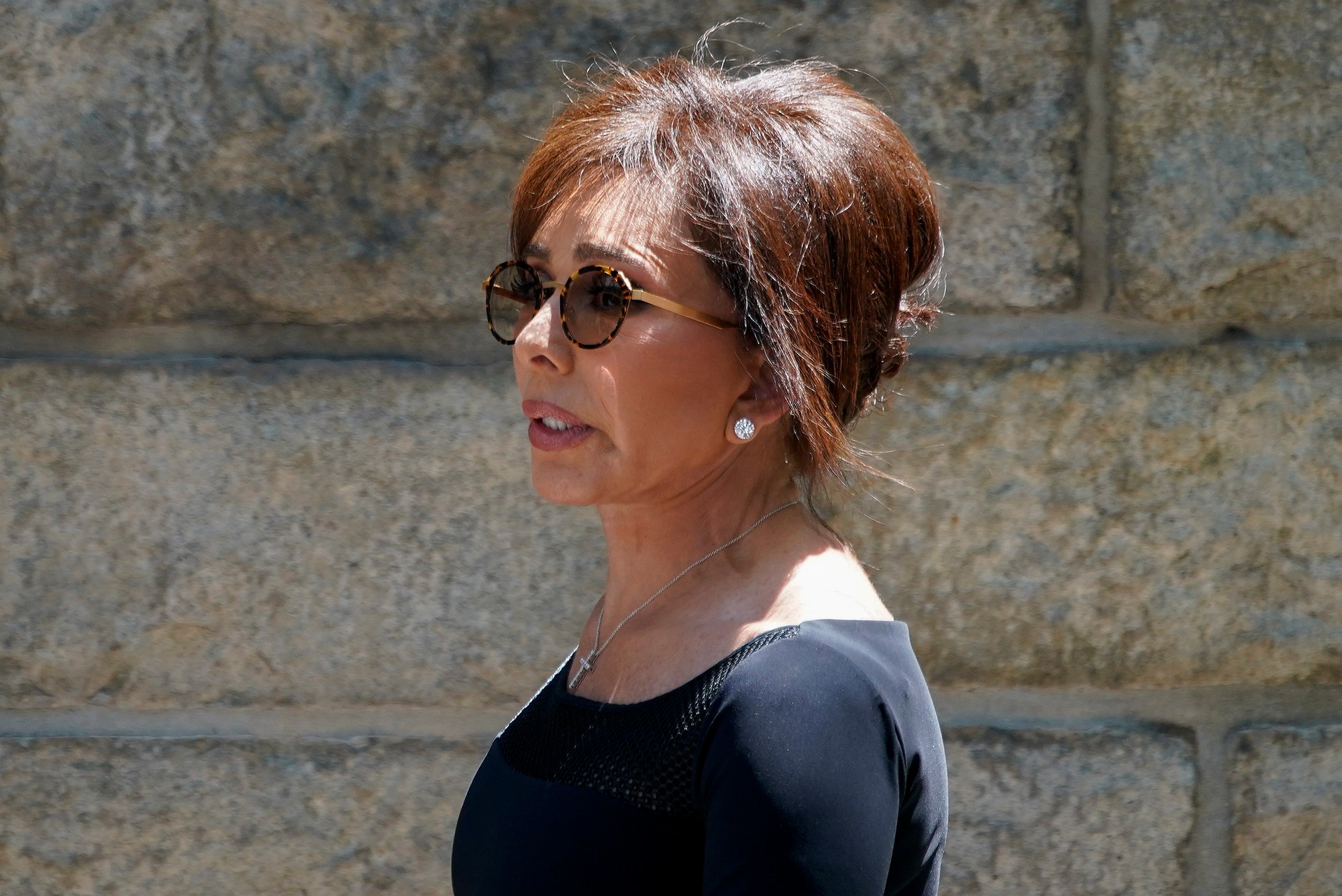 Pohrebu Ivany Trumpovej sa zúčastnila aj moderátorka Fox News Jeanine Pirro. 