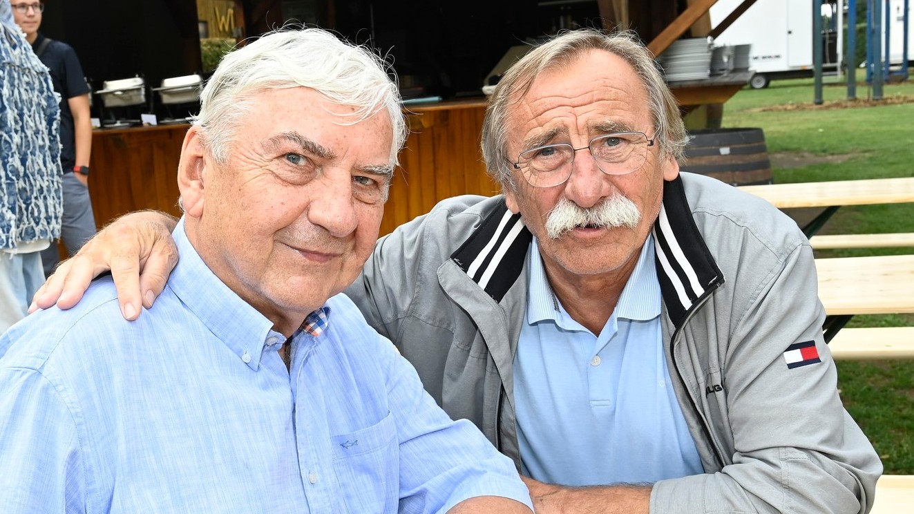 Českí herci Miroslav Donutil a Pavel Zedníček. 