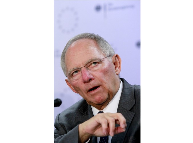 Niemiecki minister finansów Wolfgang Schaeuble