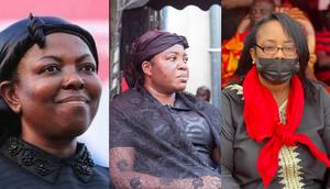 Lydia Seyram Alhassan,  Ophelia Hayford and Linda Obenewaa Akweley Ocloo