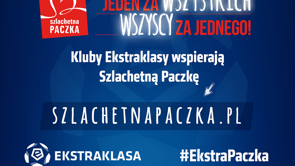 W tym roku Ekstraklasa wraz z 16 klubami dołącza do drużyny Szlachetnej Paczki w wyjątkowym momencie! Już 19 listopada zostanie otwarta baza rodzin: każdy będzie mógł przygotować paczkę i włączyć się w ogólnopolski projekt mądrej pomocy dla potrzebujących.